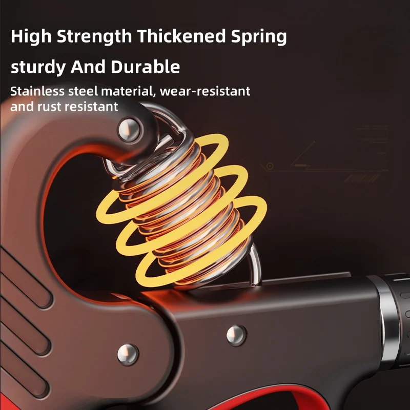 Grip Strengthener Gym Training Hand Exerciser Adjustable 5-100KG Fitness Unisex Finger Rehabilitation Training Hand Grip pesas 5