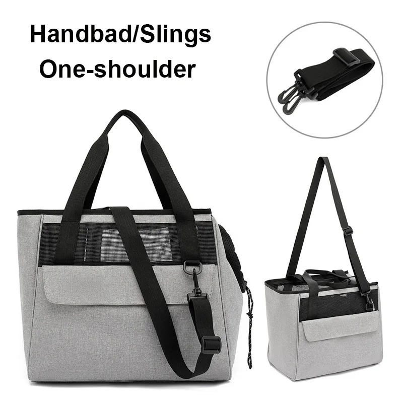 Luxury Pet Carrier Portable Pet Travel Bag Breathable Dog Cat Handbag Outdoor Slings Bag For Puppy Durable Dog Shoulder