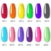ROSALIND Poly UV Nail Gel 15ml/30ml Pure Color Acrylic Extension Builder Vernis Semi Permanent Crystal Quick Nail Gel Art Design 4