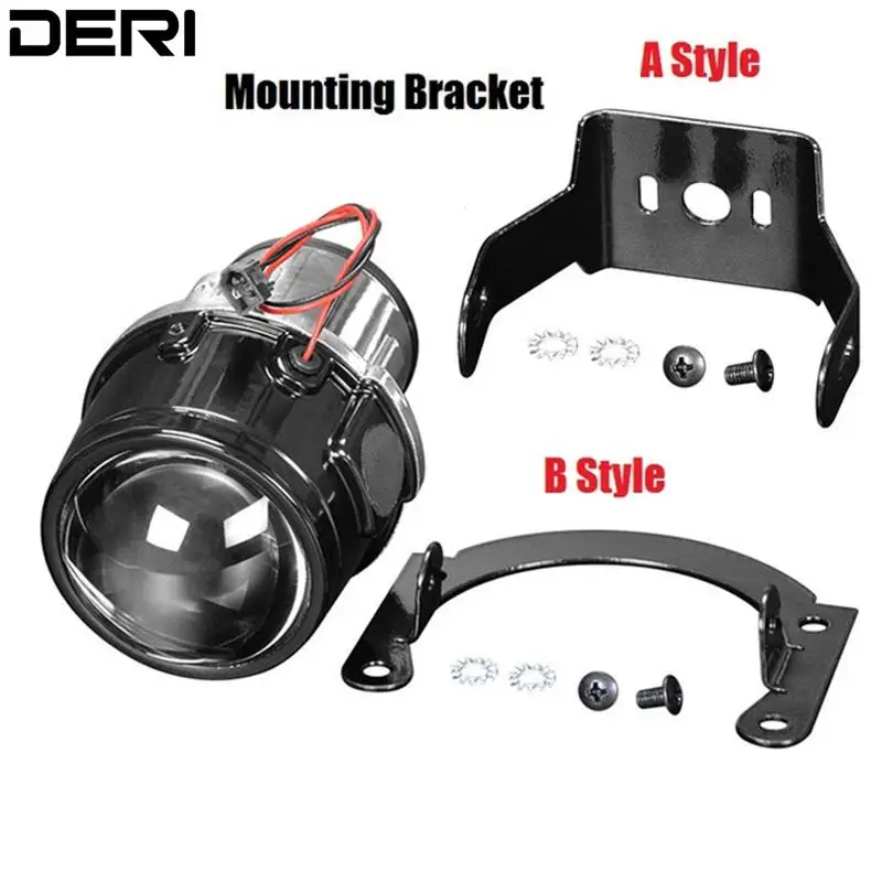 

2x HID Metal Fog Light 2.5 Inch Bi-Xenon Projector Lens Refit For H8 H9 H11 Universal Car Driving Retrofit Head Lamp Hi/Lo Beam