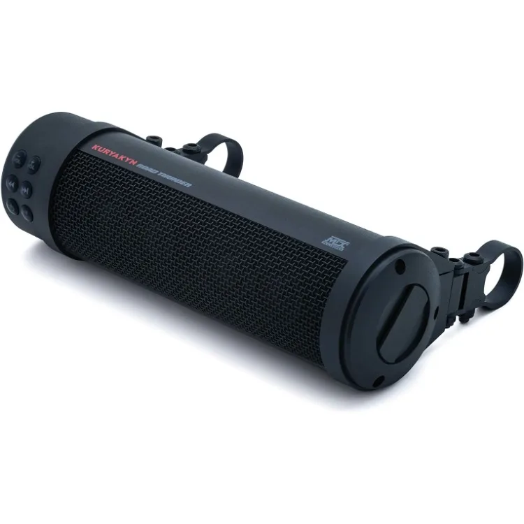 

Kuryakyn 2720 MTX Road Thunder Weather Resistant Motorcycle Sound Bar Plus: 300 Watt Handlebar Mounted Audio Speakers