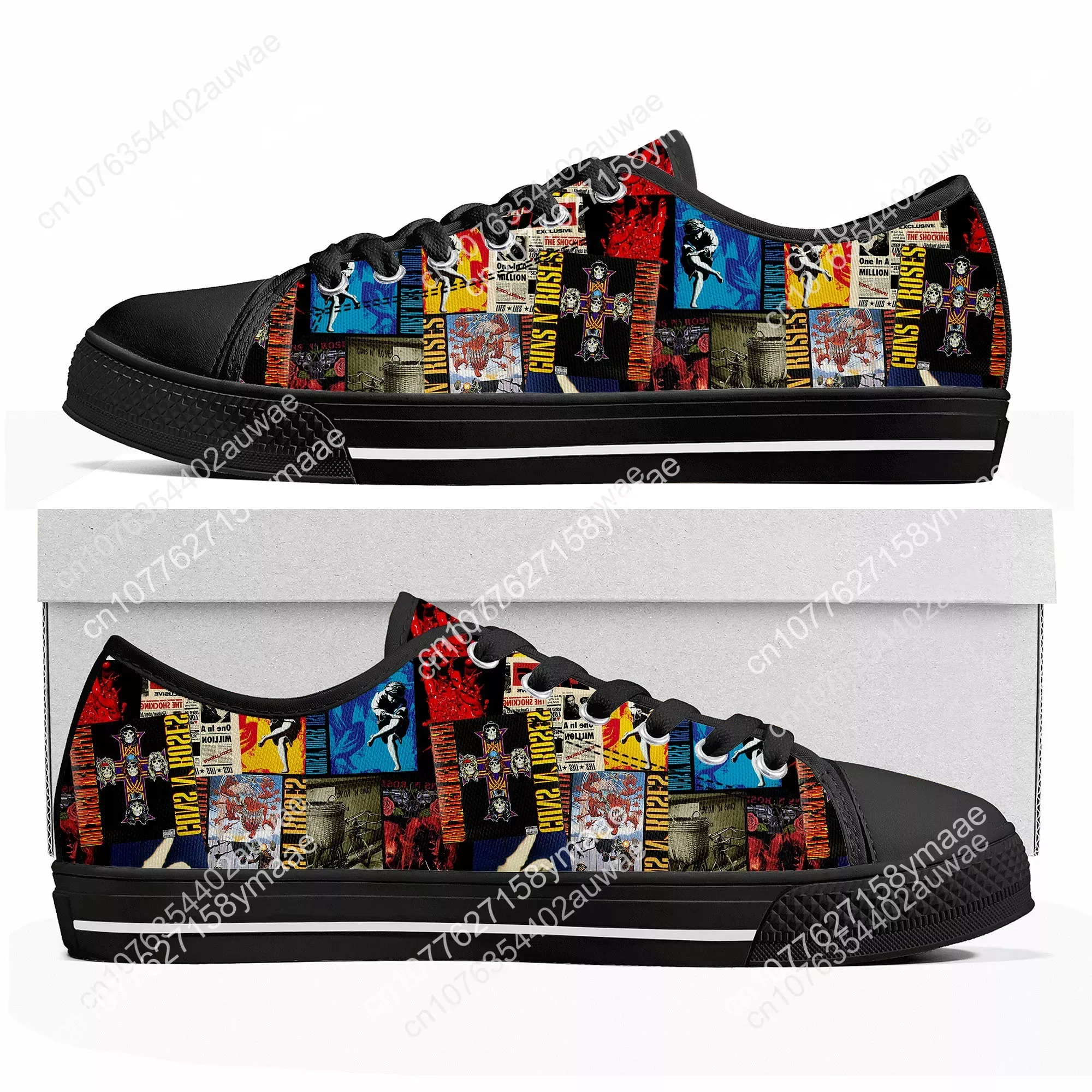 Рисунок 3 - Кроссовки Guns N Roses мужские/женские