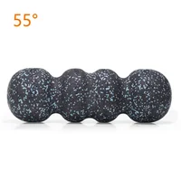 New Bone Shape EPP Foam Roller Muscle Massage Gym Yoga Myofascial Release Roller Exercise Shaft Fitness Low Back 55° 1
