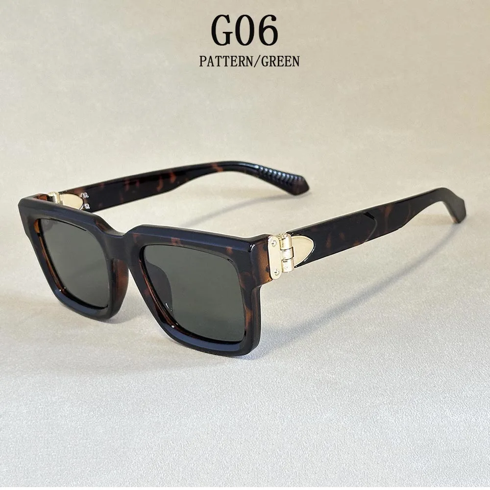 Trend Sonnenbrille Für Männer Luxe Urlaub Sonnenbrille Frauen Vintage Oculos Lentes Hombre Lunette Homme Occhiali Uomo Dropshipping – Detail 8