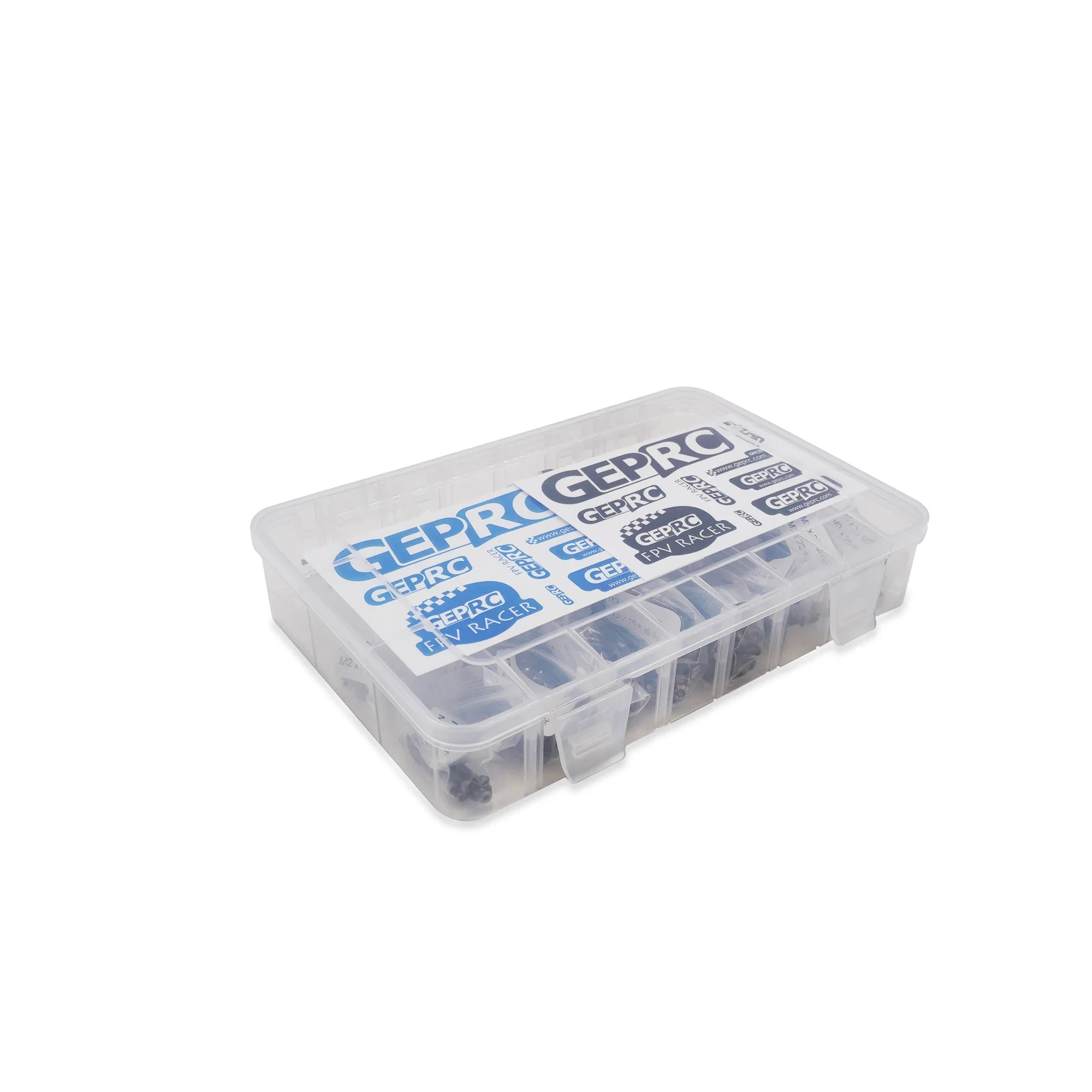GEPRC 범용 스크류 박스 460PCS M2 M3 둥근 머리 나사 (2PCS 스크류 드라이버 포함) RC FPV 레이싱 프리 스타일 드론 용 DIY 도구
