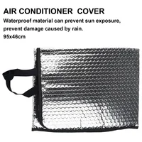 Housse de climatisation pour l'extérieur, 47x95CM, Anti-pluie, température, Anti-poussière, Anti-neige, nettoyage, housse de protection supérieure 6