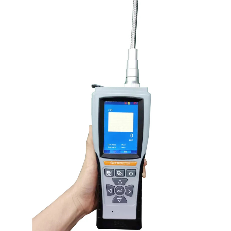 

0-1000ppm насос для всасывания, портативный H2 датчик, детектор утечки газа водородом для водопроводной трубы