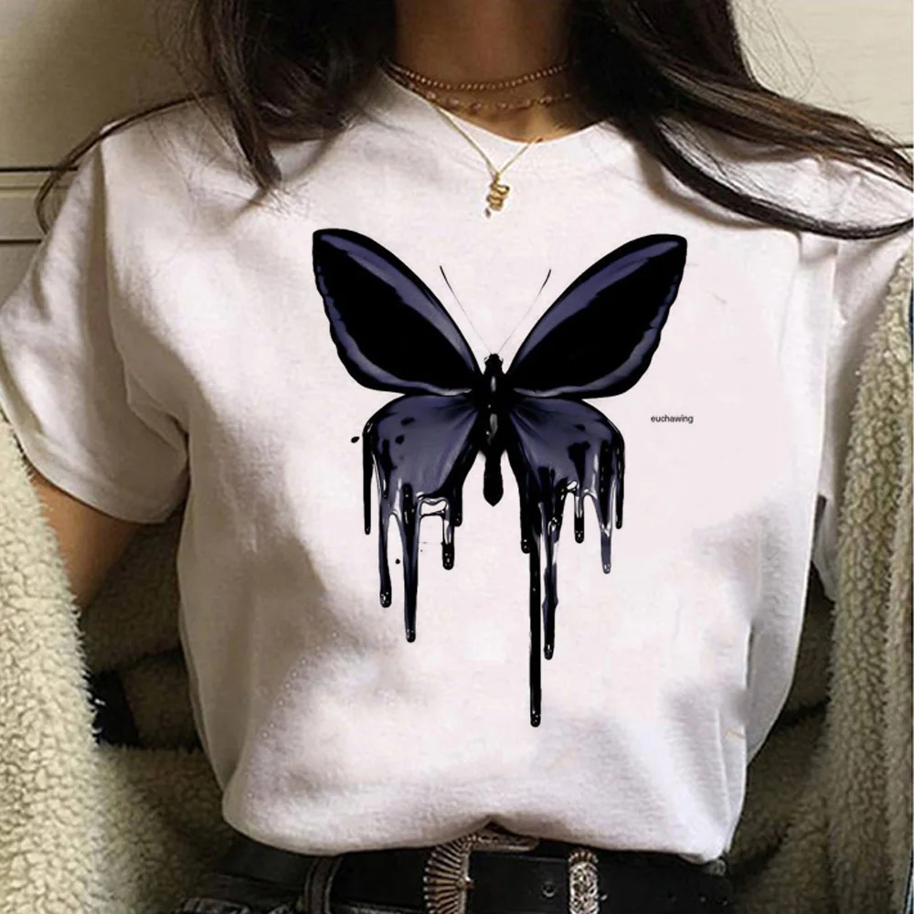 

2000s Y2k Tops Tee women harajuku funny graphic tshirt girl funny graphic clothes