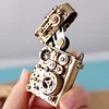 Zorro Personalized Mechanical Steampunk Lighter Creative Pure Copper Kerosene Lighter  Gear Linkage Cool Men's Gift 1