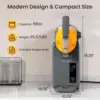 Machine, No Ice Needed, 68 oz Slushy Machine for Home with Self-Cleaning Function, Professional Frozen Drink Maker, 5 Preset Pro 5