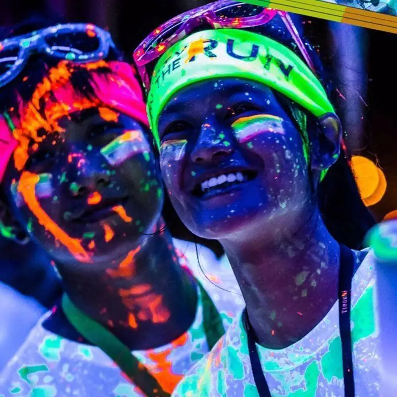 8 Colors Luminous Pigment Paint Luminous Paint Non-toxic and Skin-safe and Long-lasting Suitable for Epoxy Paint