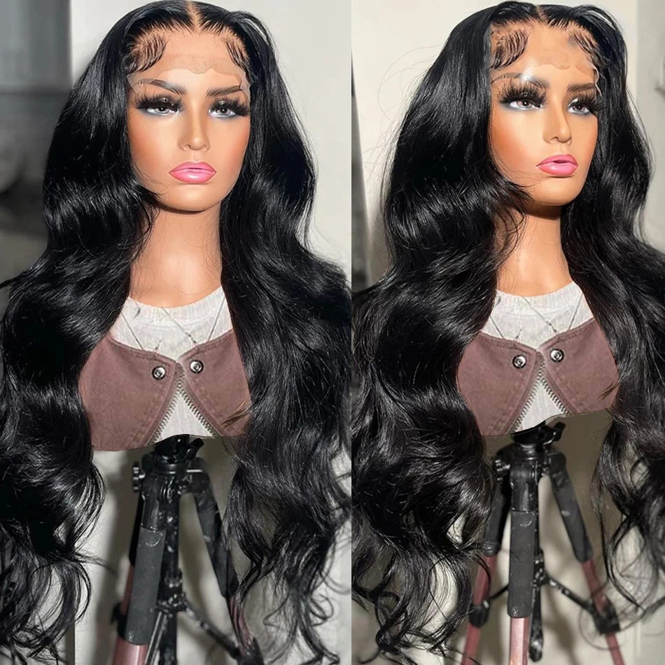 30 Inch Body Wave Lace Front Wig 13x4 360 Full Lace Wig Human Hair Pre Plucked 13x6 Hd Transparent Lace Frontal Wigs For Women