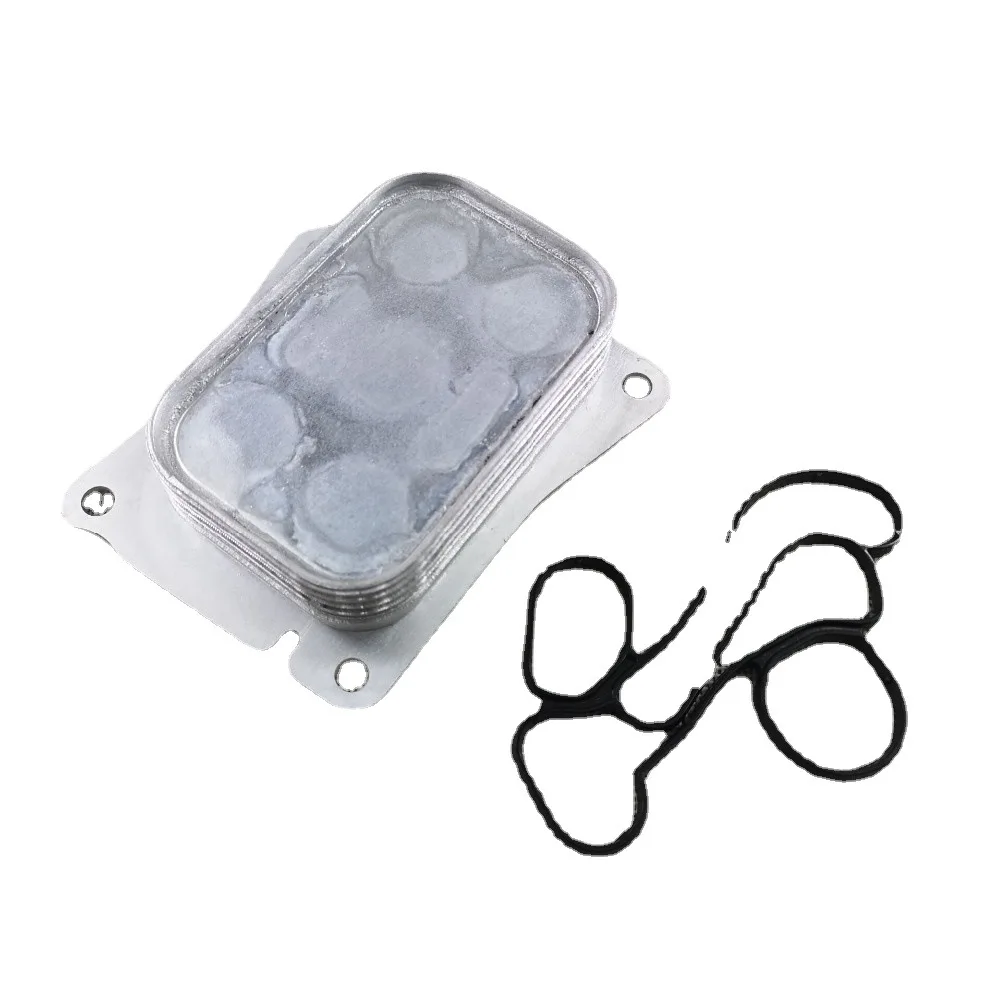 New Engine Oil Cooler For W211 W204 C200 C230 2003 2004 2005 2711880401 A2711880401 With Gasket