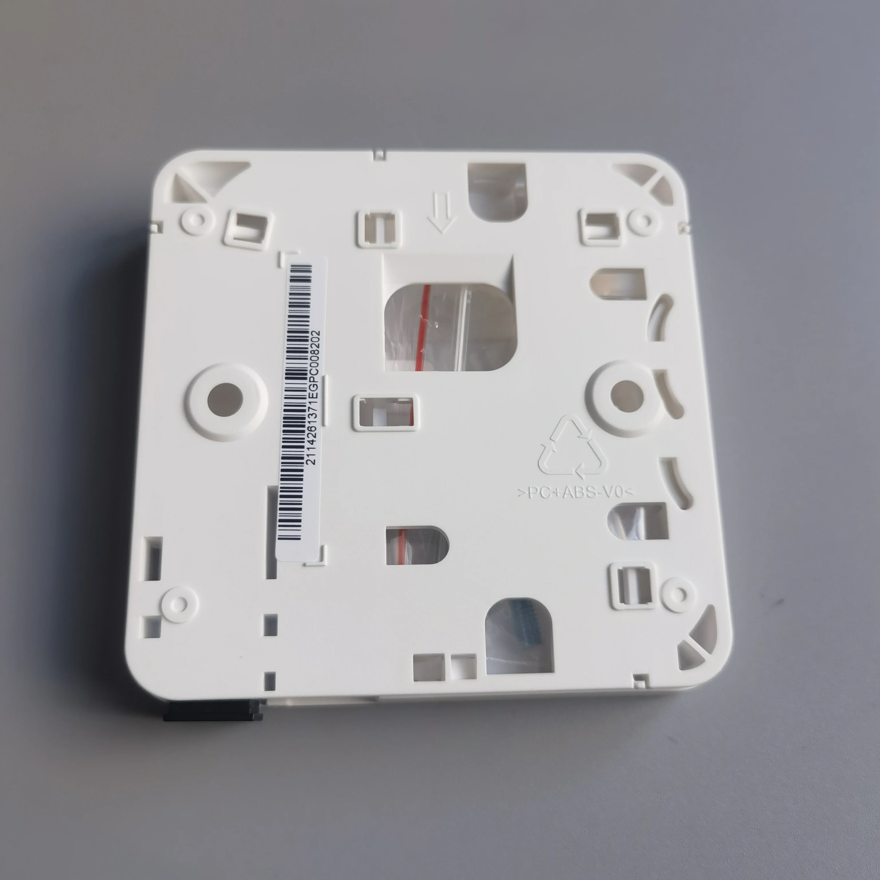 2120-T-1Desktop Terminal Panel Fiber Optic Termination Box FTTH Terminal Box with SC Adapter 86-type ABS Junction Wall Mount