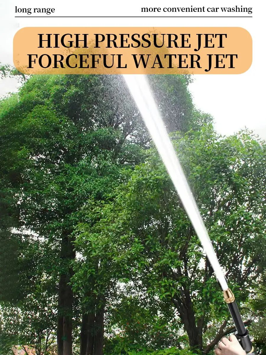 Sec3b8fb1b92440109d74ee015a0d2470I High Pressure Washer Gun Patterns Car Wash Machine Garden Watering Hose Nozzle Sprinkler Universal Car Washing Kit SQ001 Mallzona