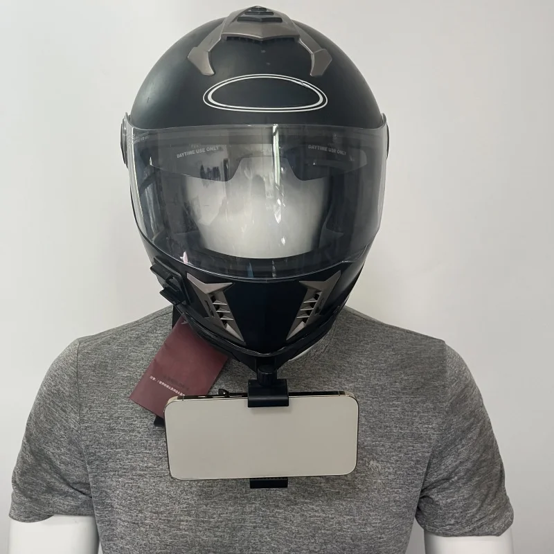 Support mentonnière casque moto pour GoPro/Insta360/DJI OSMO - Kit A ou B