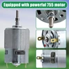 755 DC Motor For Weed Trimmer 21V Grass Cutter Motor With Long Shaft For Efficient Weed Cutting And Trimming 6