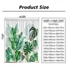 Greek Mediterranean Shower Curtain Purple Flowers Blue Door Window White Architecture Nature Landscape Bathroom Curtains Decor 6