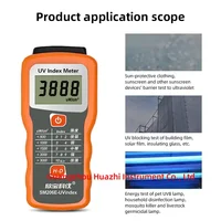 SM-206E-UV Index Meter Solar Light Power Detection Irradiation Meter Metering 280nm-370nm 2