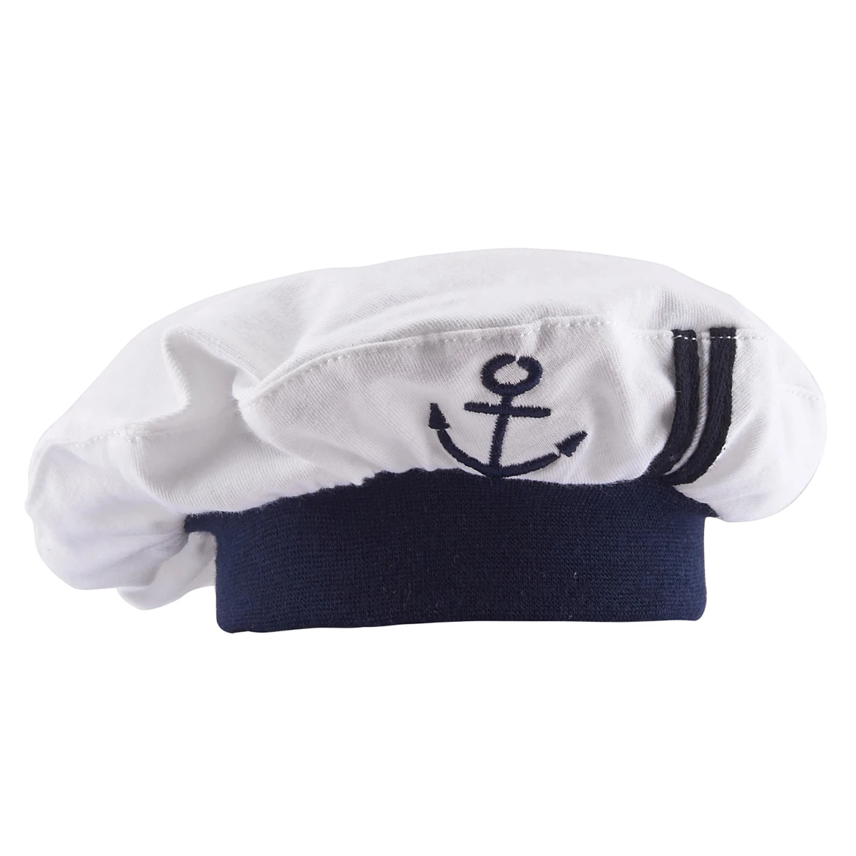 Baby Boy Sailor Romper Infant Halloween Costume Newborn Nautical Sailor Navy Jumpsuit Mariner Outfits with Hat infant romper
