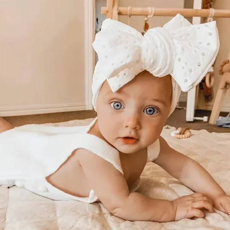 6-teiliges Baby Turban Stirnband Set – Weich, Elastisch, Für Neugeborene & Kleinkinder, In Verschiedenen Farben