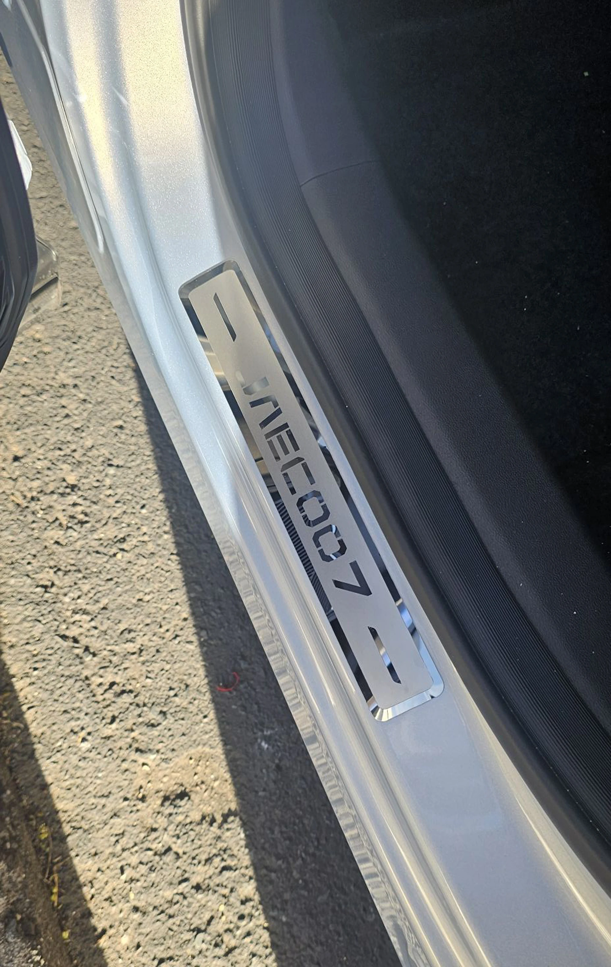 Für Chery JAECOO 7 J7 2023-2025 Zubehör Edelstahl Auto Tür-Schwellen-verschleiss-Platte Anti-Kick Pedal trim Schützen – Detail 7