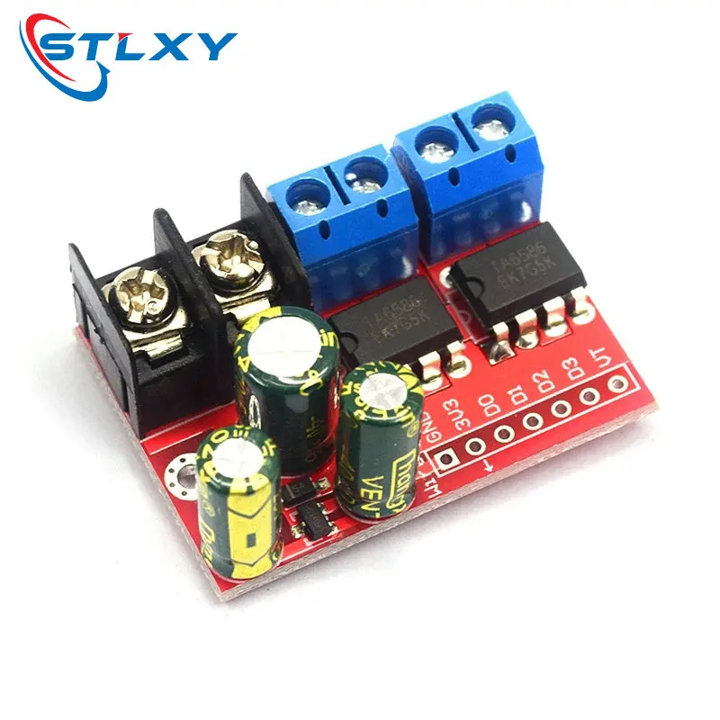 H Bridge Remote Control 5A 3V-14V Dual DC Motor Drive Module