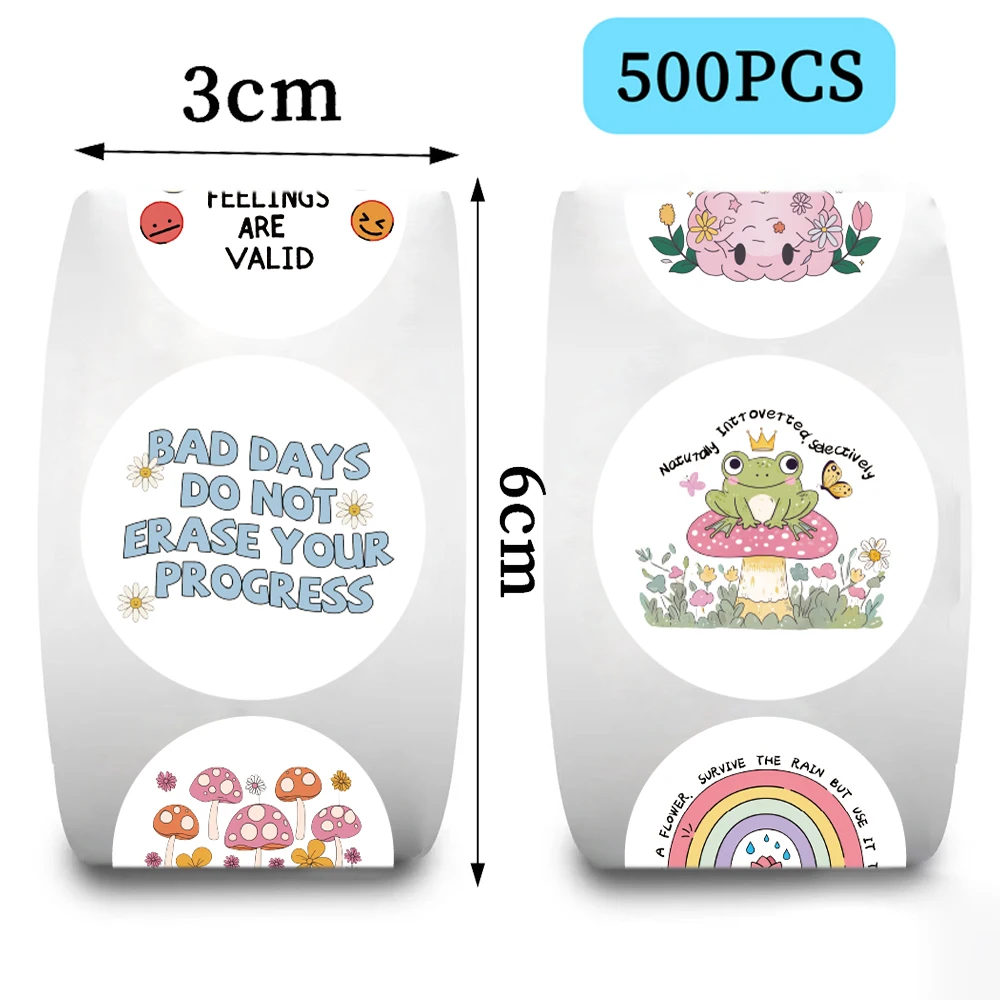 500 Piece Mental Health Awareness Sticker Set