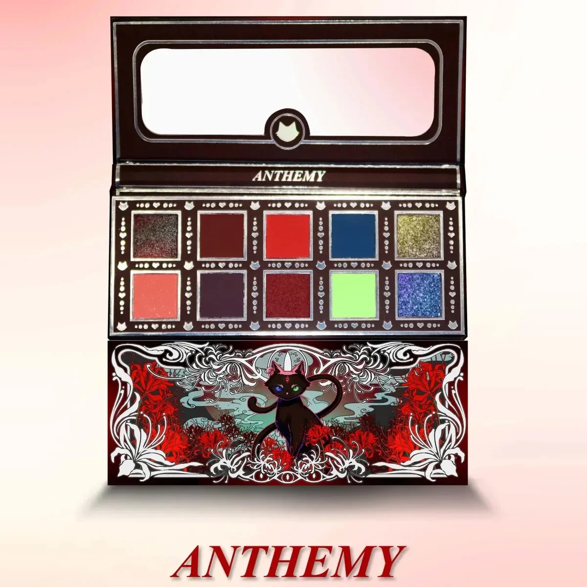 Eyeshadow Palette 10 Colors Scale Chameleon Matte Glitter Waterproof Long Lasting Women Eye MakeUp