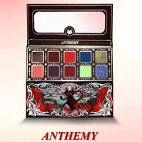 Anthemy 10 Colors Scale Chameleon Eyeshadow Palette Matte Glitter Waterproof Long Lasting Cosmetics  Women Eye MakeUp Pallet 1