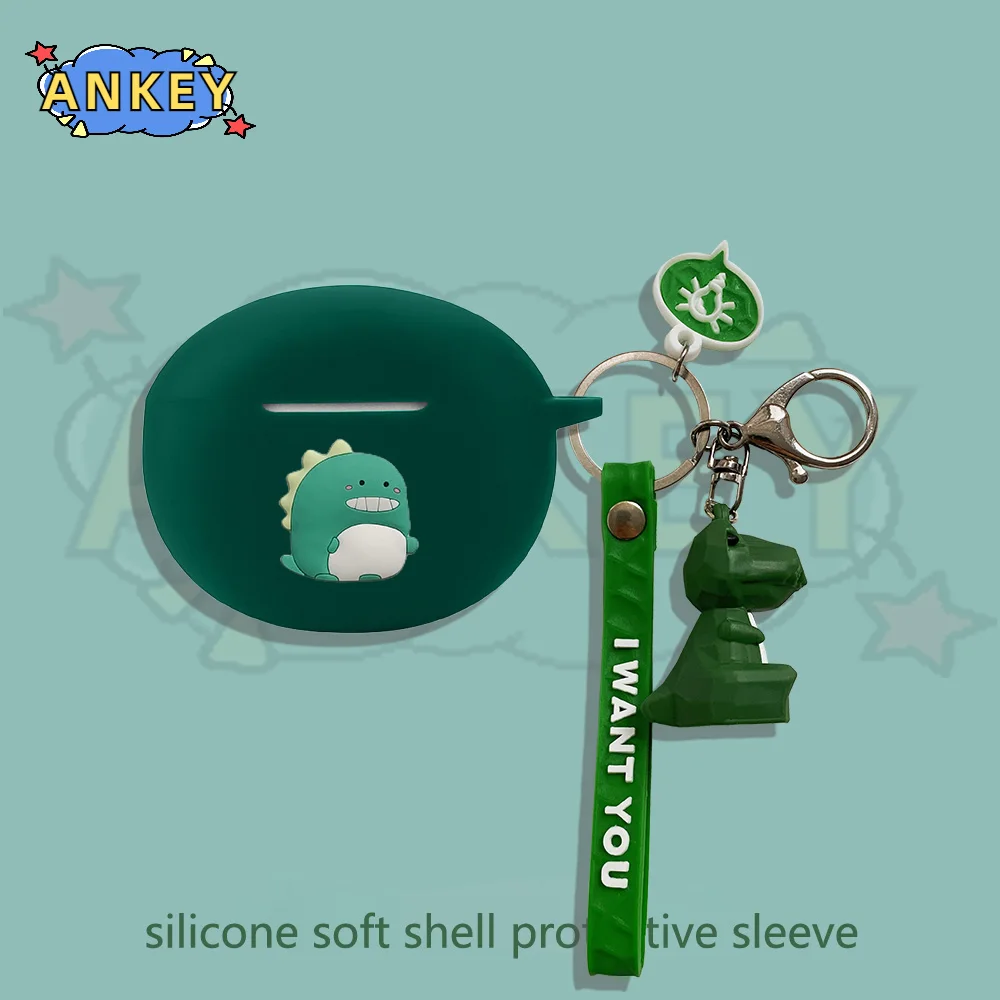 Per Redmi Buds 4 Active Earphone Custodia In Silicone Cute Panda Earbuds Custodia Protettiva Morbida Per Cuffie Cuffie In Pelle Con Ciondolo