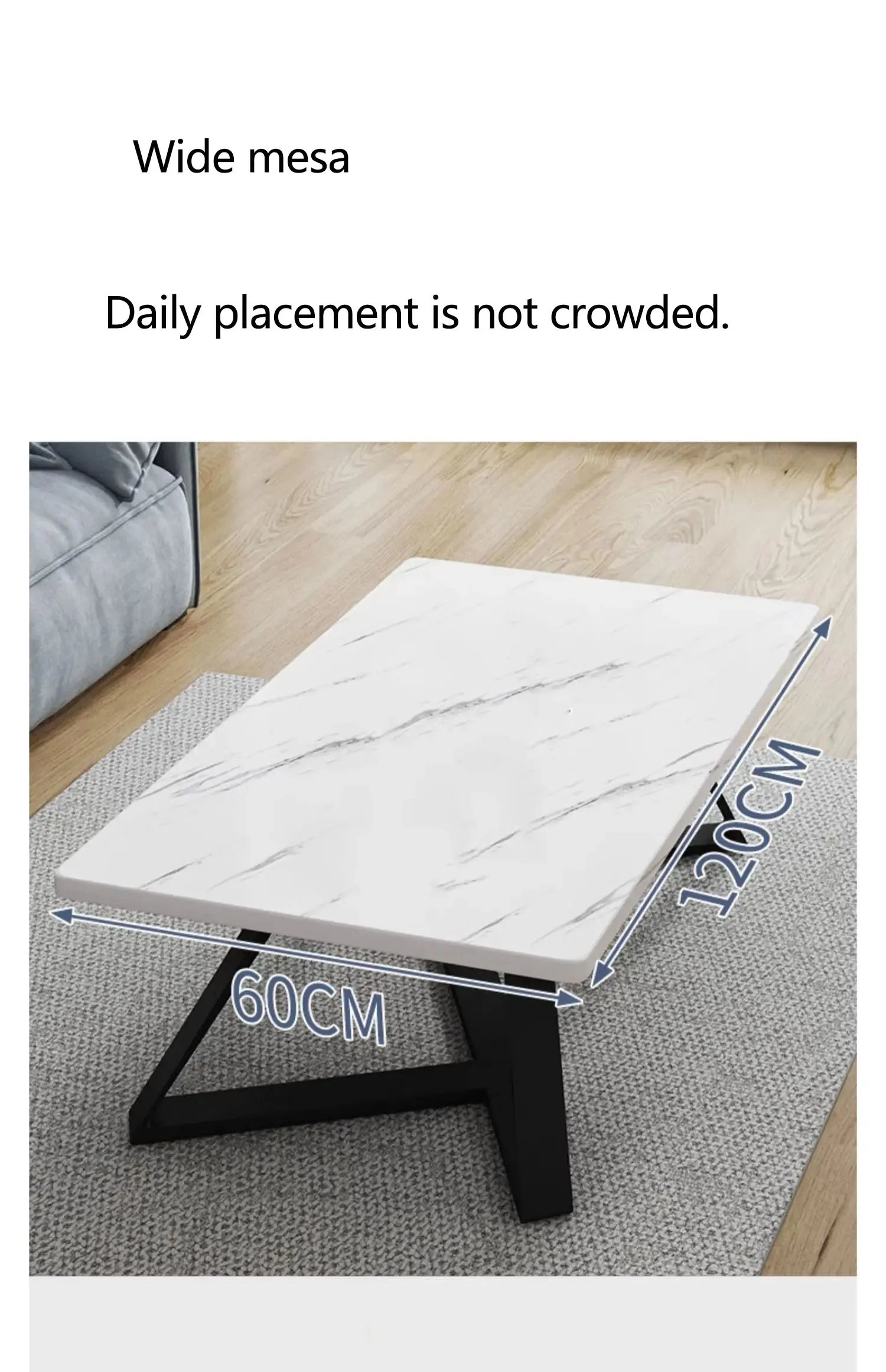 Entertainment Luxury Nordic Coffee Table Cheap Living Room Metal Minimalist Coffee Tables Black Modern Table Basse Furnitures