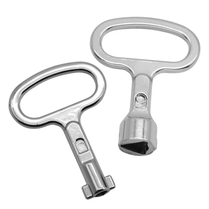 

2pcs Cabinet Spanners Keys Hydrant Keys Convenient and Practical Repair Tools