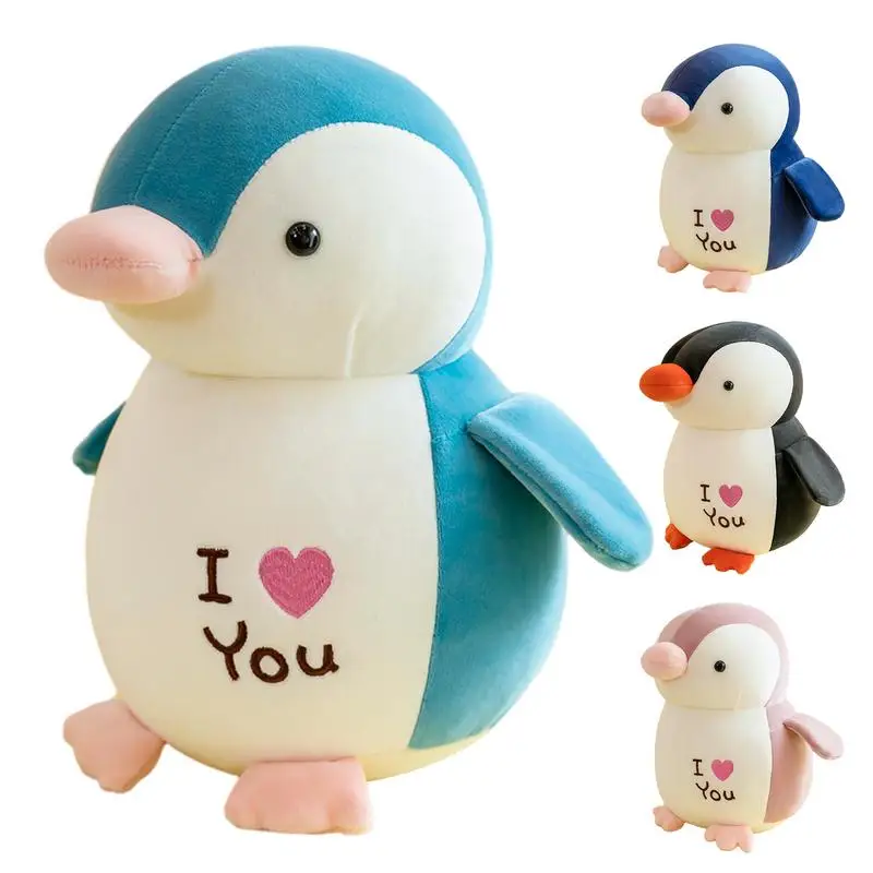 Penguin Plushie Lovely Penguin Animal Stuffed Doll Soft Cute Penguin Plush Toy  Party Gifts Toys For Boys Girls Kids Toddlers