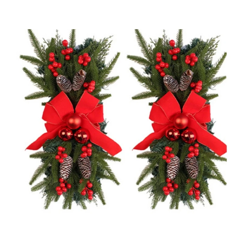 

Nordic Staircase Bow Ornament Tree Pendant Party New Year Home Decor