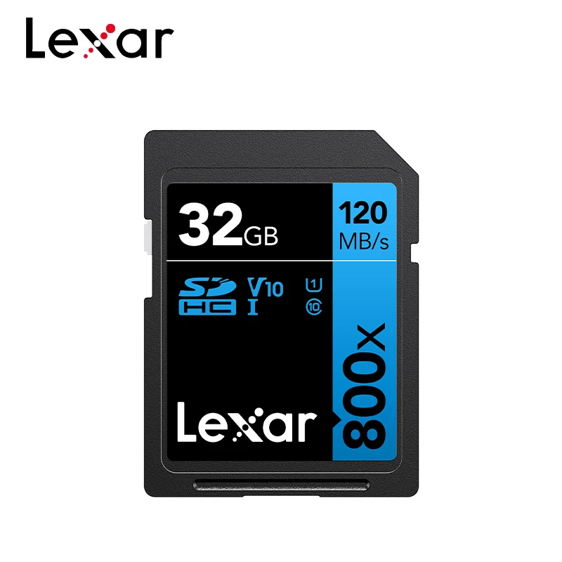 100%  Lexar 800x SD ī 32GB V10 U1 Ŭ 10 UHS-I б ӵ ī޶ ִ 120 ްƮ/ ޸ ī