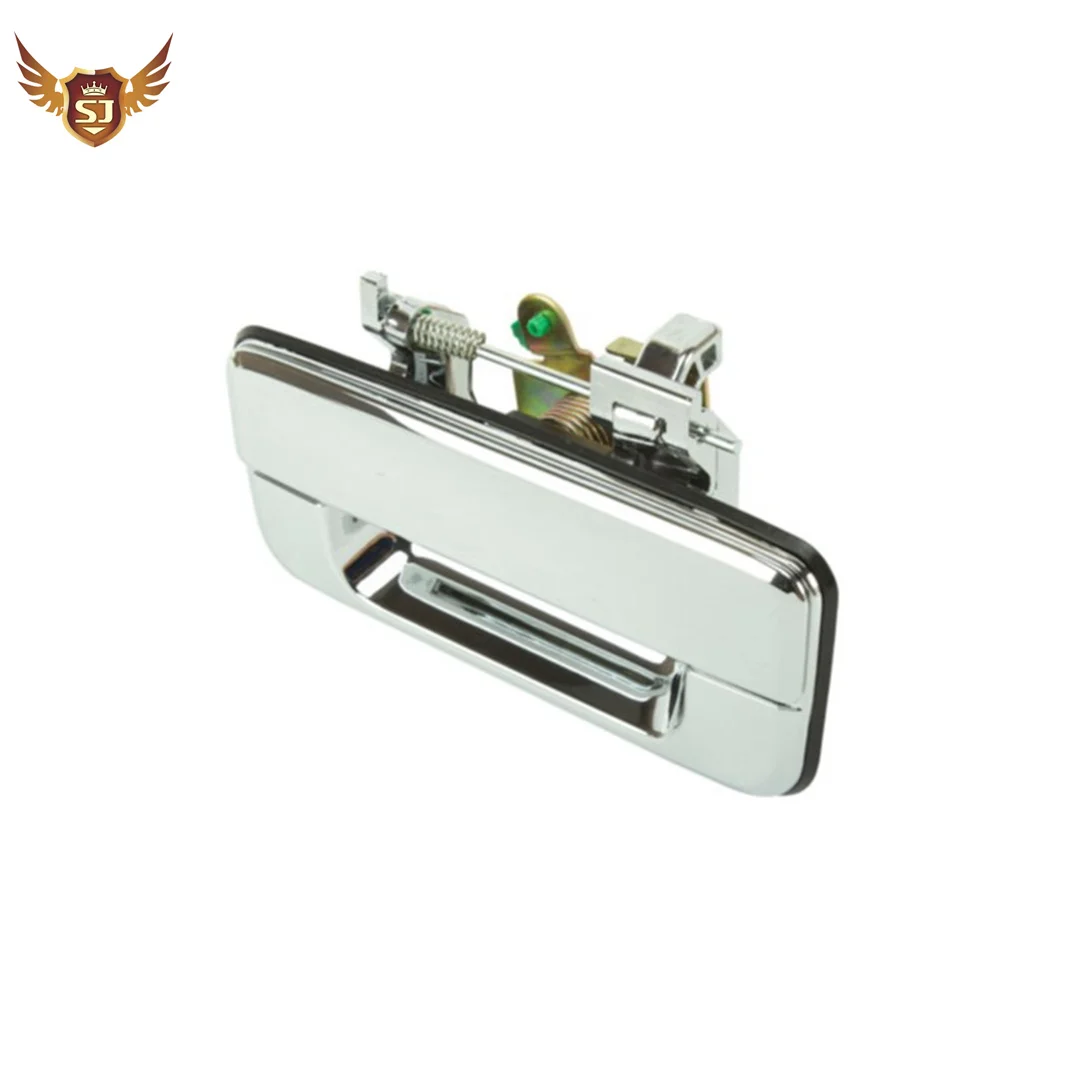 Mazda Bt50 픽업 포드 레인저 2006-2012 용 공장 도매 검정색 및 크롬 외부 뒷문 도어 핸들