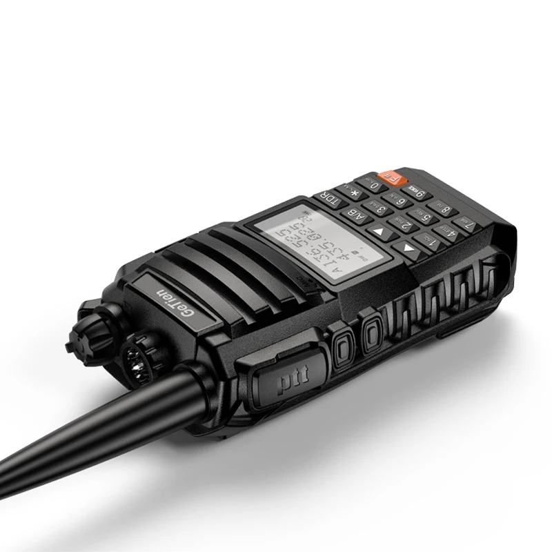 Getien High Power Dual Band Walkie Talkie Two Way Radio Commutator Station Amateur Ham Wireless Set