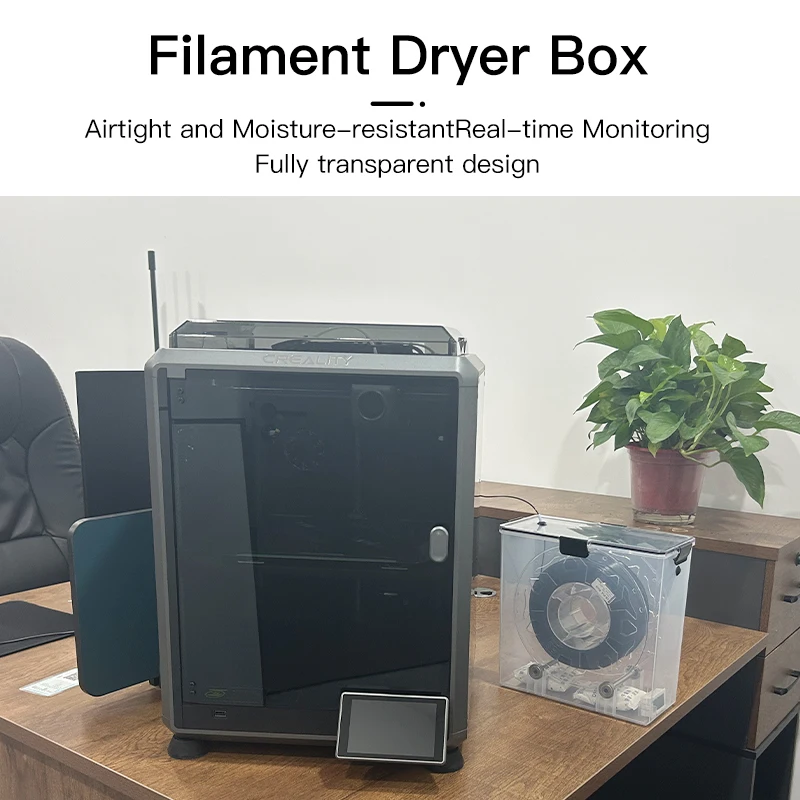 3D Printer Parts Filament Dryer Box Airtight And Moisture-Resistant Real-Time Monitoring For 3D Printer Filaments PLA ABS, etc