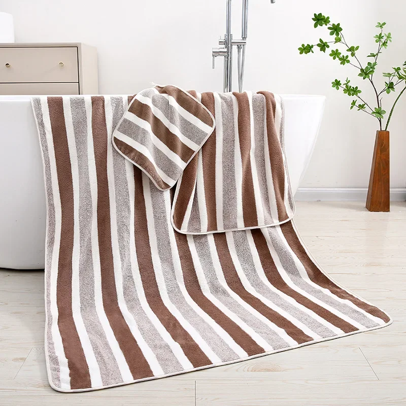 Bath Towels Soft and Absorbent Bath Towel Set Cozy Towels for Daily Use Thickened Soft Face Towel for Sensitive Skin Gentle Touch
