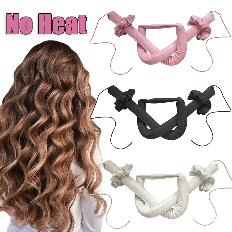 Nuovo No Heat bigodino per capelli Wave Formers Curling Rod Sleeping Hair Roller fascia fai da te Home Beauty Hair Styling Tools accessori