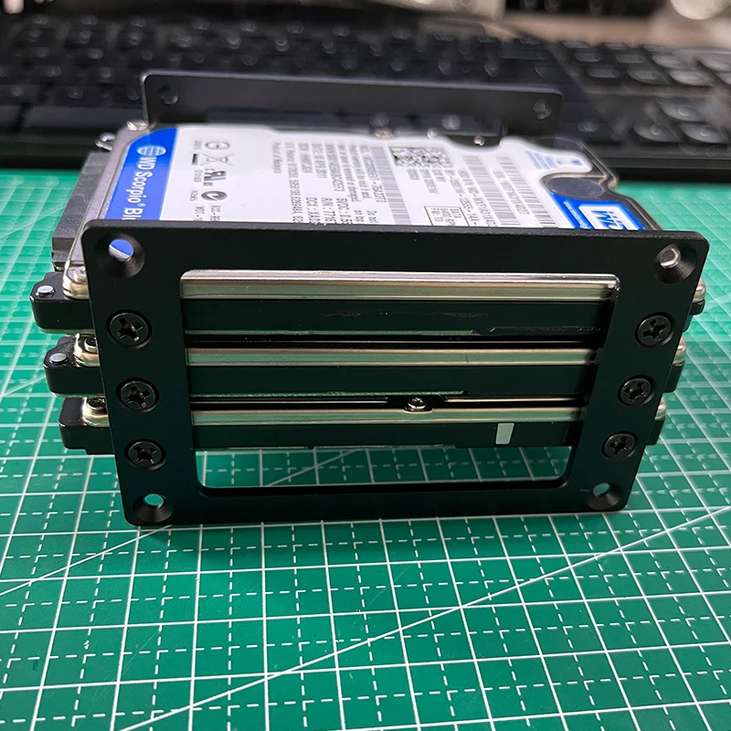 Suporte de Expansão para Disco Rígido Ssd Liga de Alumínio Hdd 2.5 Pol - Imagem 6