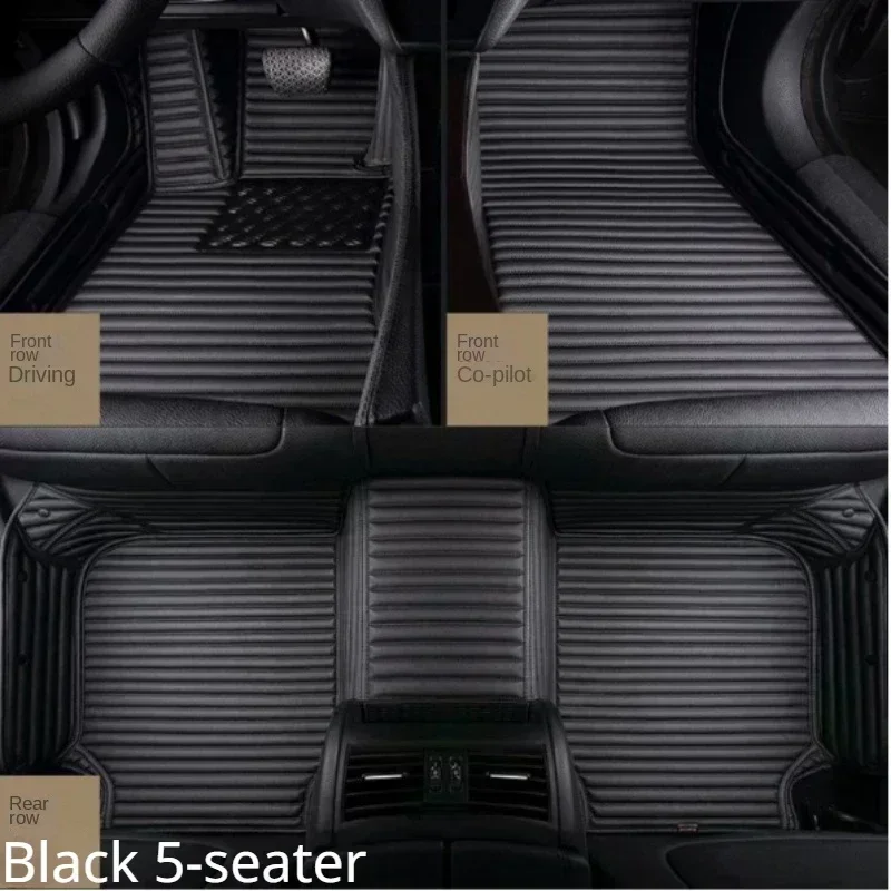 Balck 5 seats