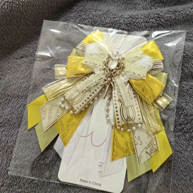 Lolita Bow Tie Hair Clips Women's Jewelry Cheering Sticks Bows Concert Hand Lamps Accessories Personality Women's Collar Flowers bow tie