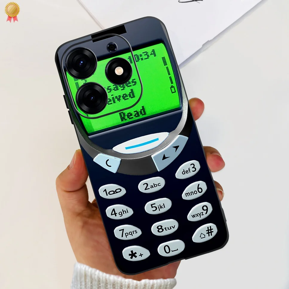 Clear Cartoon TPU Silicone Shockproof Back Cover