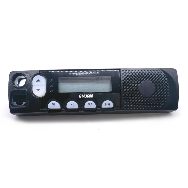 Front Panel Head Case Cover+PCB Board+Knob Cap+Flex Cable For Motorola GM3688 Car Mobile Radio Walkie Talkie Repair Accessories