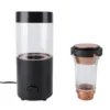 Automatic Coffee Bean Dryer, Coffee Bean Roaster 1300W Stainless Steel Transparent Glass Automatic Coffee Roaster Machine 3