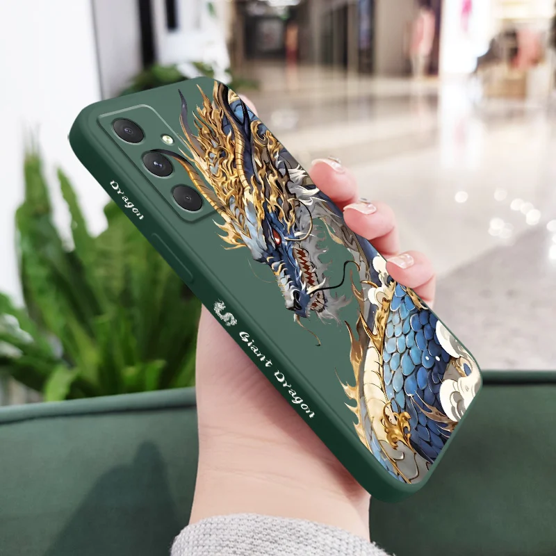 Flying Dragon Phone Case - Stylish Protective Cover with Fantasy Design