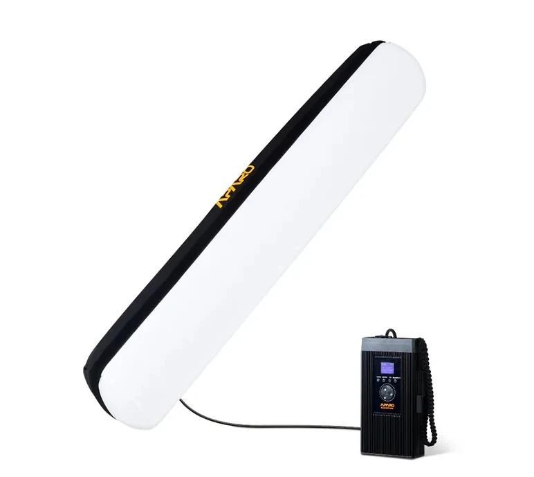 APARO RADI-09pro 에어 LED 이중 색상 패널 플렉스 라이트, 150W 2700K - 9999K CRI : 95 빔 각도: 75 ° 지지대 앱 제어