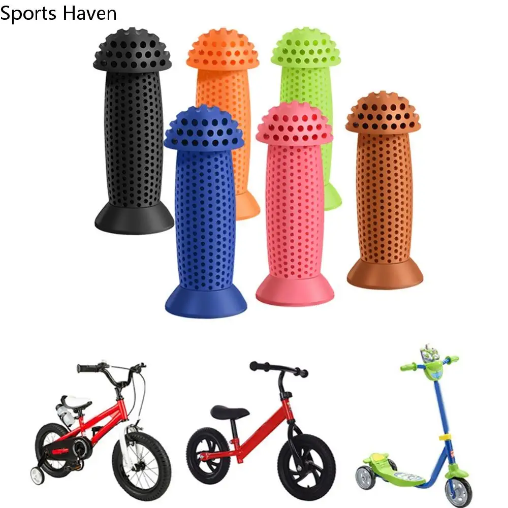 

Colorful Soft Bike Handlebar Grips Durable Anti-slip Handle Cover For Balance Bikes Bicycle Parts